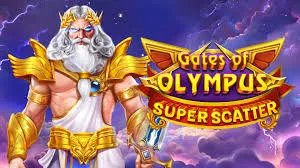 Gates of Olympus Super Scatter Zeus with Gates of Olympus Super Scatter slot game title